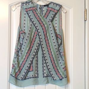BCBG Max Azria silk top size S